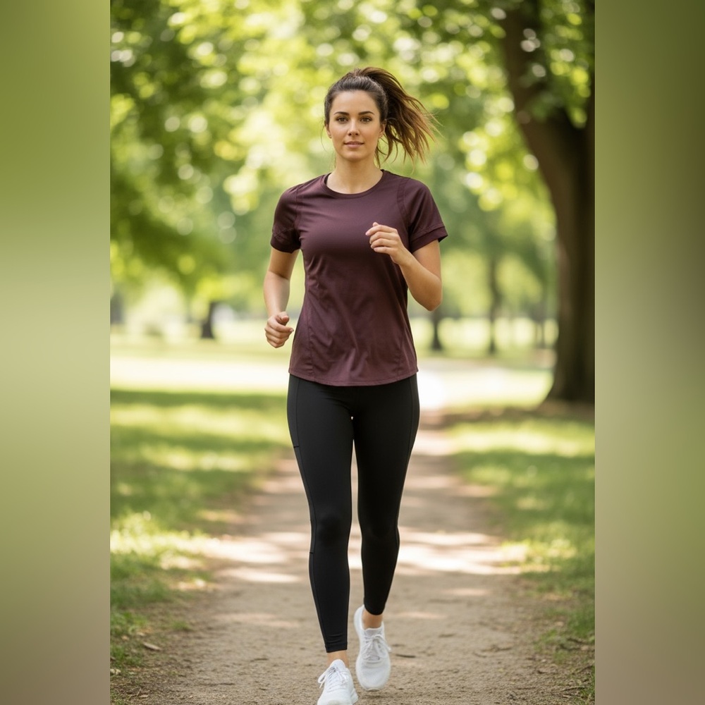 NEW Avia Plum Active Tee - Picture 1 of 3